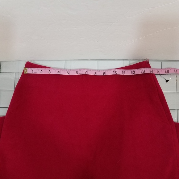 Deca Paris Wool Flower Applique Skirt 2 - Picture 7 of 11